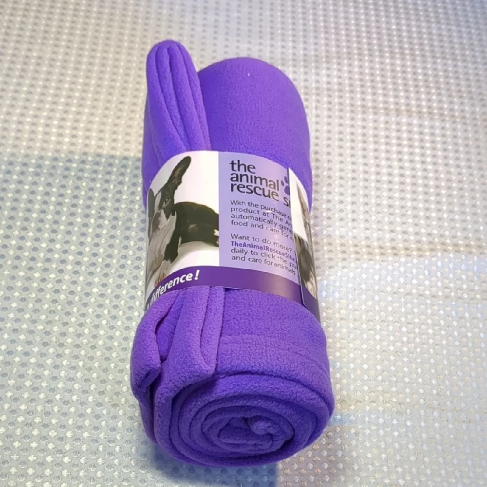 Super Cozy Purple Pet Blanket